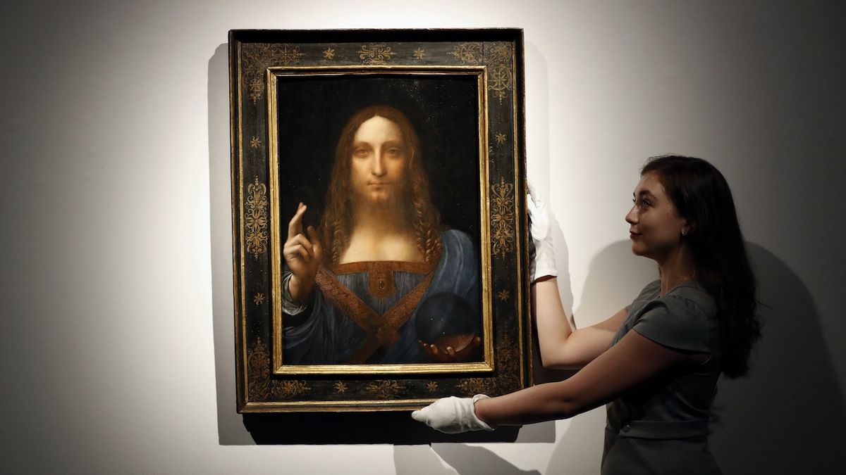 Na zahraničních aukcích vládne Leonardo da Vinci
